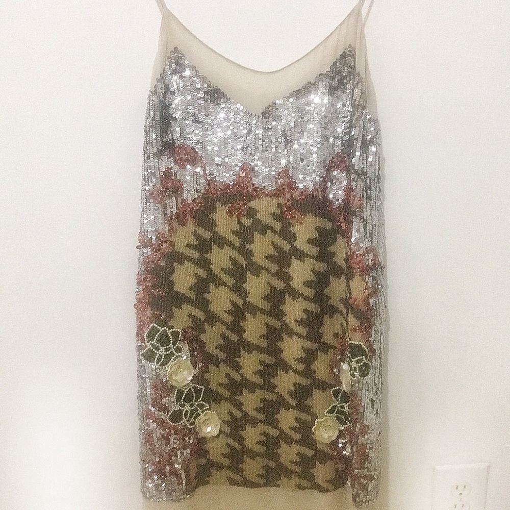 Zara beaded gorgeous spring dress🌸🌷